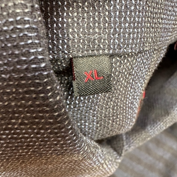 Jared Lang After Hours Long Sleeve Button Front Shirt Men's XL Navy/Black - Picture 10 of 12